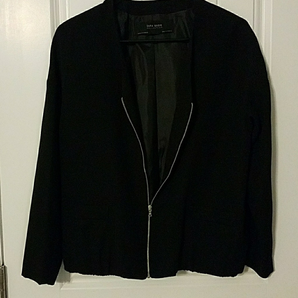 Zara Basic Bomber Jacket